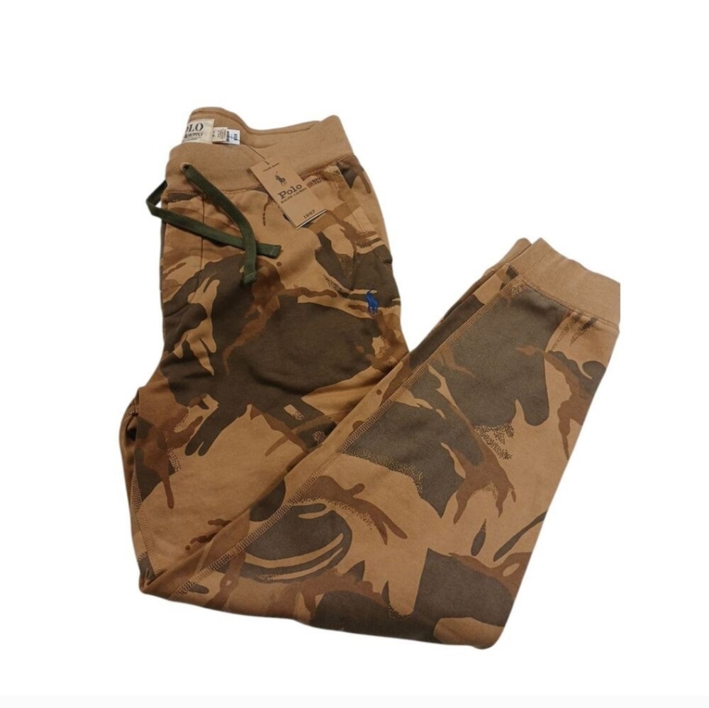 NWT Men"s Ralph Lauren Polo Denim & Supply Camo Jogger Pants - Picture 9 of 12
